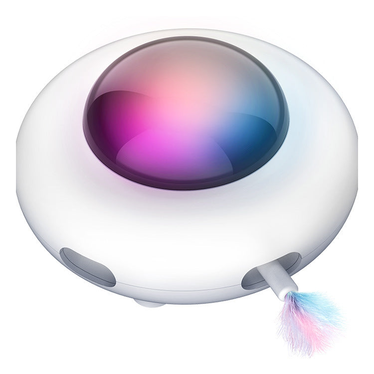 UFO Electric Cat Toy – Interactive Smart Vibration Play