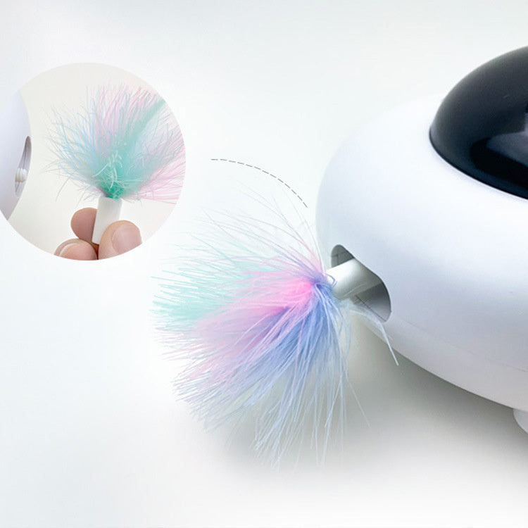 UFO Electric Cat Toy – Interactive Smart Vibration Play