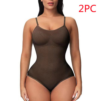 Seamless Sculpting Bodysuit – Tummy Control & Body Shaper