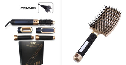 5-in-1 Hair Styler | Curl, Dry & Straighten | Nikoz Store