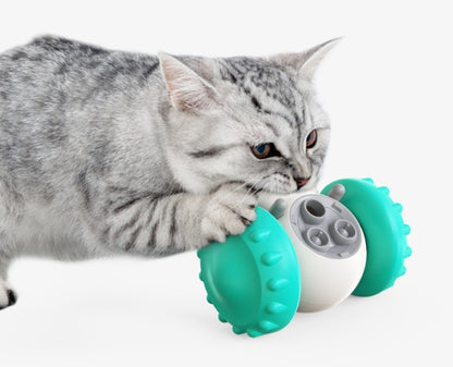 Interactive Smart Pet Feeding Toy Car – Slow Food Cat & Dog Fun