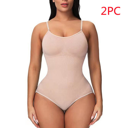 Seamless Sculpting Bodysuit – Tummy Control & Body Shaper