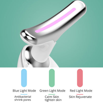 Thermal Neck Lifting Massager | LED Firming & Wrinkle Remover