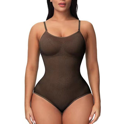 Seamless Sculpting Bodysuit – Tummy Control & Body Shaper