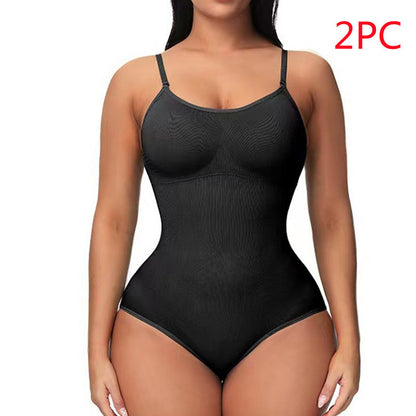 Seamless Sculpting Bodysuit – Tummy Control & Body Shaper