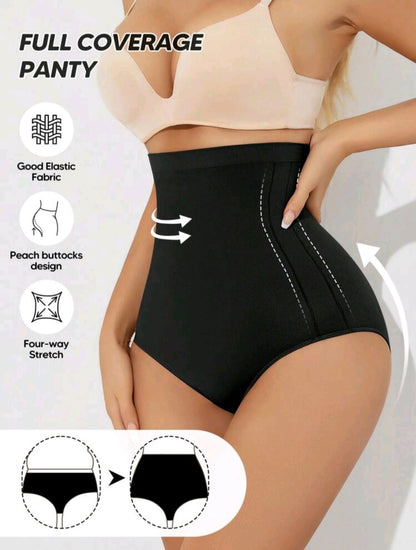 High-Waist Shapewear Panty | Tummy Control & Hip Lift | Nikoz